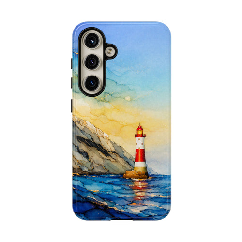 Beachy Head Lighthouse Ink Art Phone Case